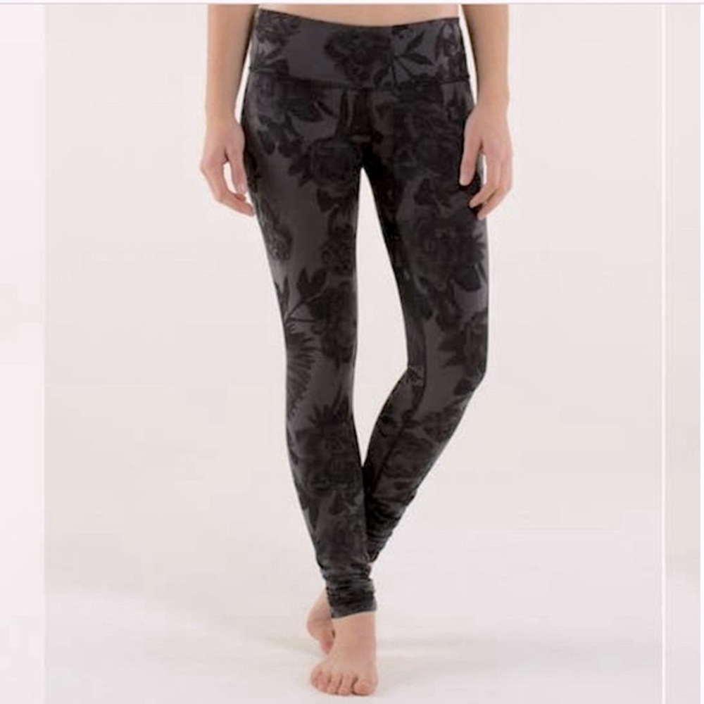 Lululemon Wunder Under Brisk Bloom Legging